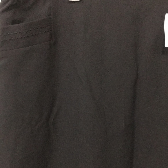 EL Corte Ingles Womens Plus Size 62  (Spain) XXL Solid Black Skirt - Picture 3 of 10